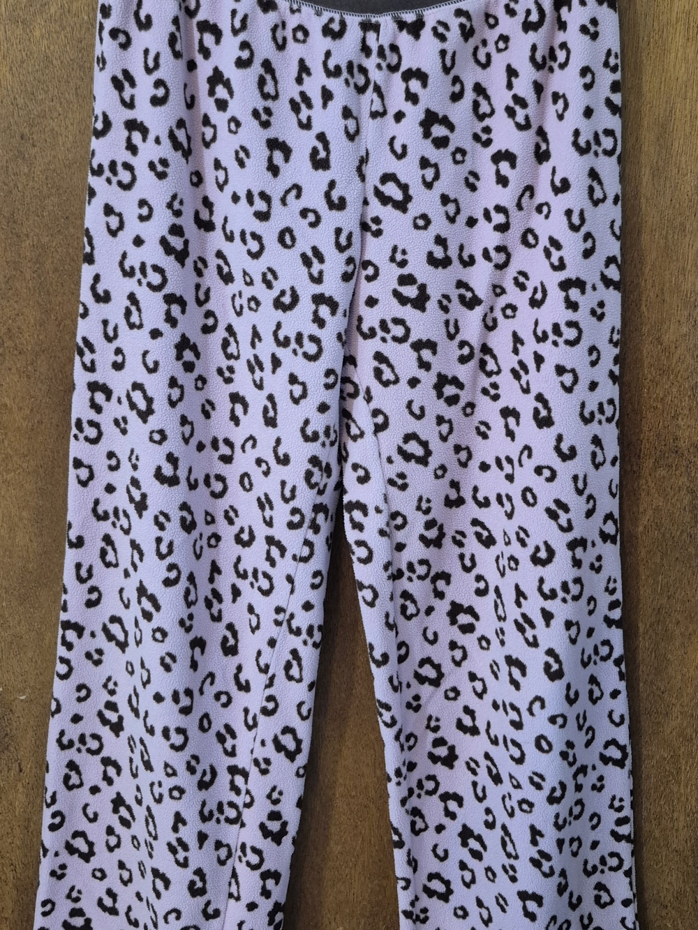 Girls' Lavender Leopard Print Lounge Pants